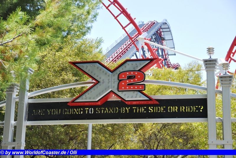 X 2 @ Six Flags Magic Mountain